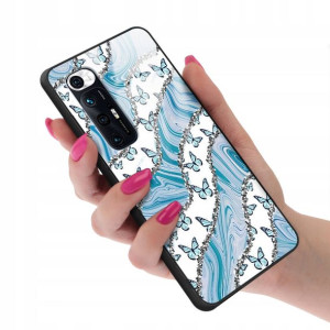 Etui Szklane do XIAOMI Mi 10s Motyle Case Wzory