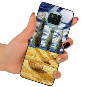 Etui SZKLANE do XIAOMI MI 10T LITE Gogh Wzory + 9H