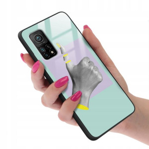 Etui SZKLANE do XIAOMI MI 10T PRO Obudowa Wzory