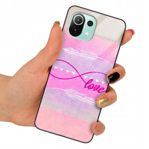 Etui SZKLANE do XIAOMI Mi 11 LITE 4G Obudowa Wzory