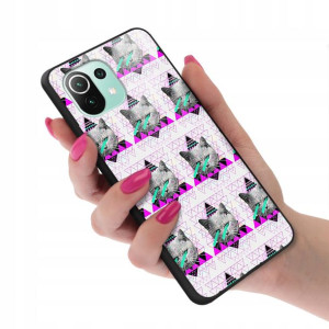 Etui SZKLANE do XIAOMI Mi 11 LITE 5G Obudowa Wzory