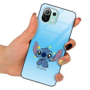 Etui SZKLANE do XIAOMI Mi 11 LITE 5G Stitch Wzory