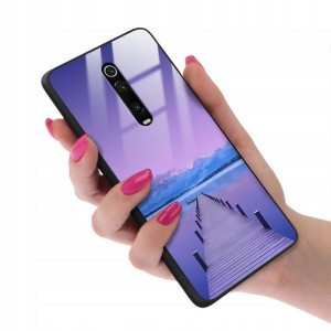 Etui SZKLANE do XIAOMI MI 9T Obudowa Case Wzory