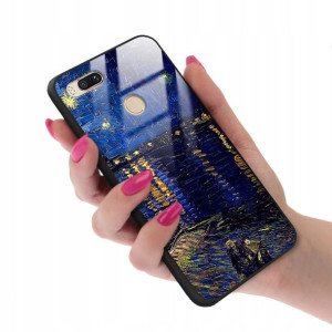 Etui Szklane do XIAOMI MI A1 Monet Impresja Wzory