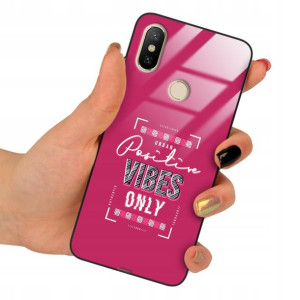 Etui Szklane do XIAOMI MI A2 Obudowa Dużo Wzorów