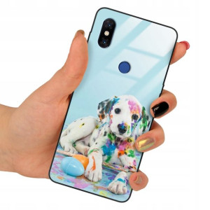 Etui SZKLANE do XIAOMI MI MIX 3 Case Dużo Wzorów
