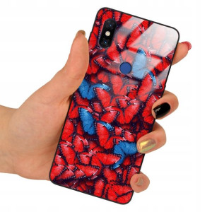 Etui SZKLANE do XIAOMI MI MIX 3 Case Dużo Wzorów
