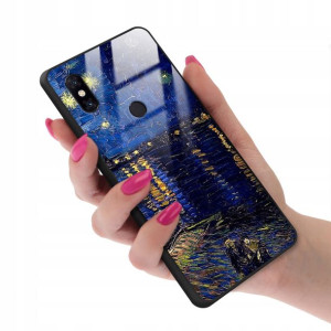 Etui Szklane do XIAOMI MI MIX 3 Monet Case Wzory