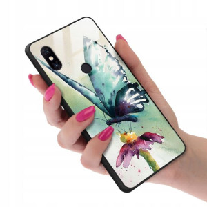 Etui Szklane do XIAOMI MI MIX 3 Motyle Case Wzory