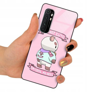 Etui Szklane do XIAOMI MI NOTE 10 LITE Case Wzory