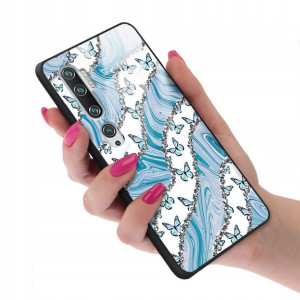 Etui Szklane do XIAOMI MI NOTE 10 Motyle TOP Wzory