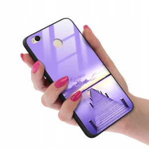Etui SZKLANE do XIAOMI REDMI 4X Obudowa Case Wzory
