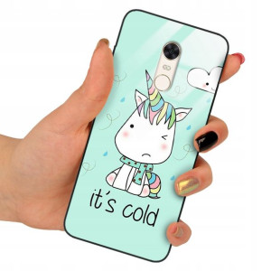 Etui Szklane do XIAOMI REDMI 5 Obudowa Case Wzory