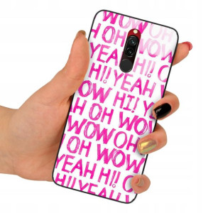 Etui Szklane do XIAOMI REDMI 8 Obudowa Case Wzory