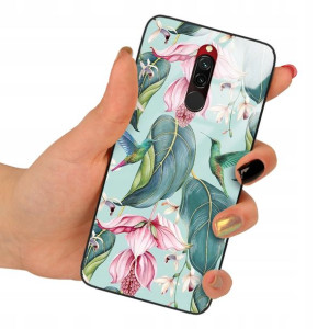 Etui SZKLANE do XIAOMI REDMI 8 Obudowa Case Wzory