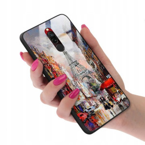 Etui Szklane do XIAOMI REDMI 8 Subtelne Top Wzory