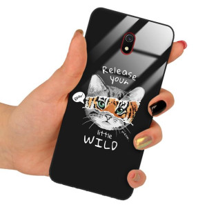 Etui Szklane do XIAOMI REDMI 8A Case Misie Wzory