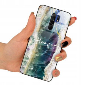 Etui Szklane do XIAOMI REDMI 9 Obudowa Case Wzory