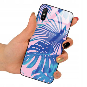 Etui SZKLANE do XIAOMI REDMI 9A Obudowa Case Wzory