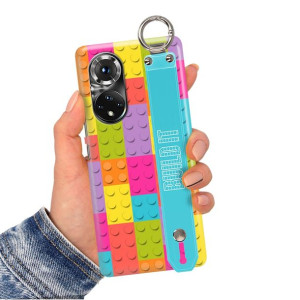 Etui z Paskiem do HUAWEI HONOR 50 PRO Case Wzory