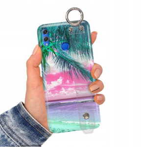 Etui z Paskiem do HUAWEI HONOR 8X Obudowa Wzory