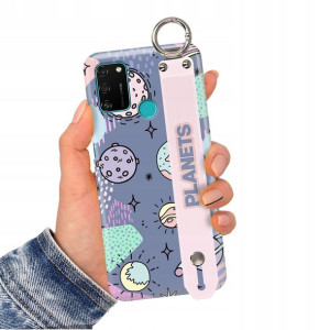 Etui z Paskiem do HUAWEI HONOR 9A Obudowa Wzory