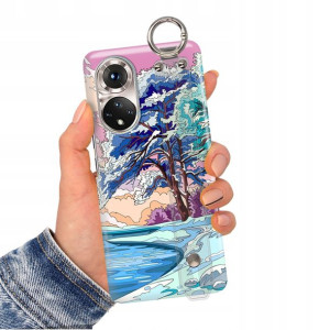 Etui z Paskiem do HUAWEI NOVA 9 Obudowa Case Wzory