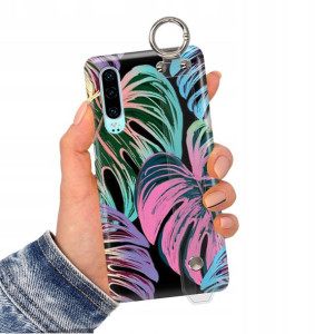 Etui z Paskiem do HUAWEI P30 Obudowa Case Wzory