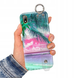 Etui z Paskiem do HUAWEI Y5 2019 Obudowa TOP Wzory
