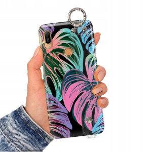 Etui z Paskiem do HUAWEI Y6 PRIME 2019 Case Wzory