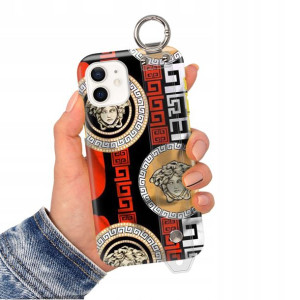 Etui z Paskiem do IPHONE 12 Case Modne Top Wzory
