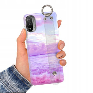 Etui z Paskiem do MOTOROLA E20 Obudowa Case Wzory