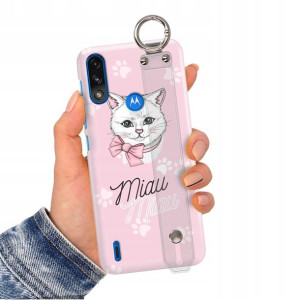 Etui z Paskiem do MOTOROLA E7 POWER/E7i Case Wzory