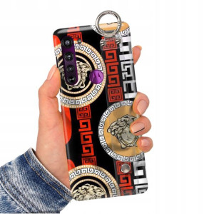 Etui z Paskiem do MOTOROLA EDGE Case Modne Wzory
