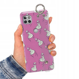 Etui z Paskiem do MOTOROLA G 5G Obudowa Case Wzory