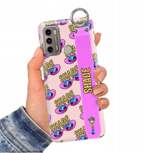 Etui z Paskiem do MOTOROLA G60 4G Modne Top Wzory