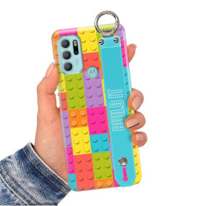 Etui z Paskiem do MOTOROLA G60s Obudowa Case Wzory