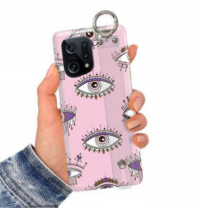 Etui z Paskiem do OPPO FIND X5 Case Modne Wzory