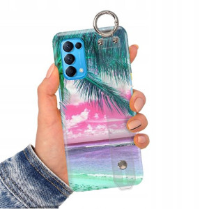 Etui z Paskiem do OPPO RENO 5K Obudowa Case Wzory