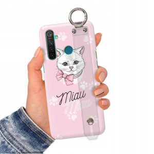 Etui z Paskiem do REALME 6i Obudowa Case TOP Wzory