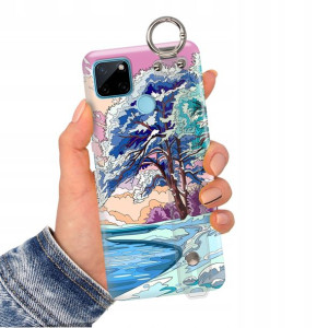 Etui z Paskiem do REALME C21Y Obudowa Case Wzory