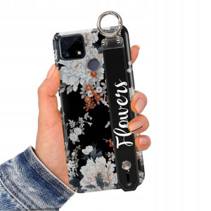 Etui z Paskiem do REALME C25 Case Piękne Top Wzory