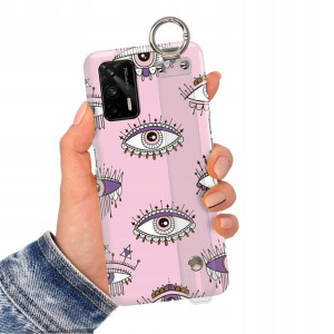 Etui z Paskiem do REALME GT 5G Case Modne Wzory