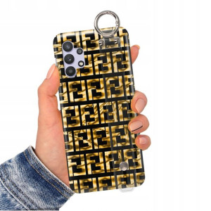 Etui z Paskiem do SAMSUNG A32 4G Case Modne Wzory