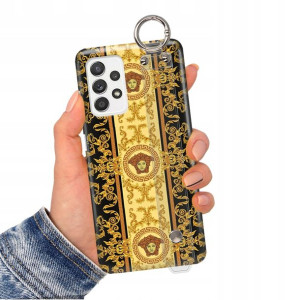 Etui z Paskiem do SAMSUNG A52 Case Modne Top Wzory
