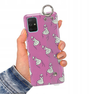 Etui z Paskiem do SAMSUNG A71 Obudowa Case Wzory