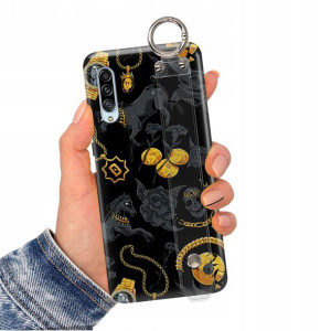 Etui z Paskiem do SAMSUNG A90 Case Modne Top Wzory