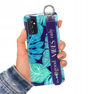 Etui z Paskiem do SAMSUNG M52 5G Obudowa TOP Wzory