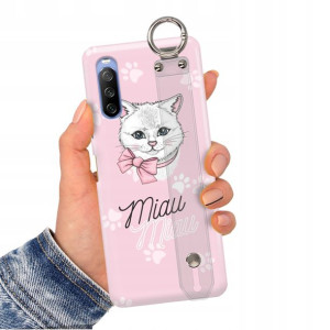 Etui z Paskiem do SONY XPERIA 10 III Obudowa Wzory