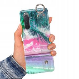 Etui z Paskiem do SONY XPERIA 5 II Obudowa Wzory